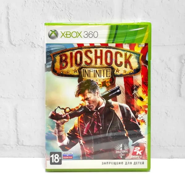 Bioshock Infinite Видеоигра на диске Xbox 360. Товар уцененный