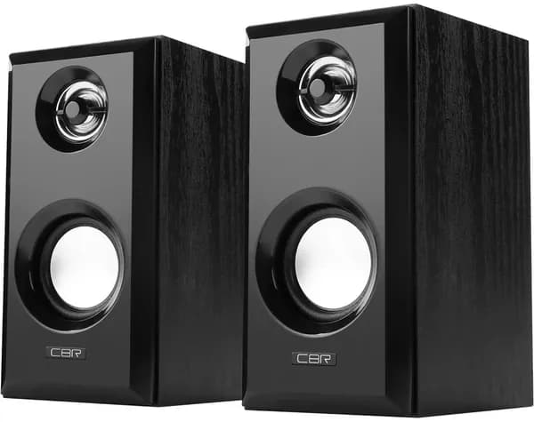 Колонки для компьютера CBR CMS 710, 2.0, USB, 2х3 Вт, черные (CMS 710)