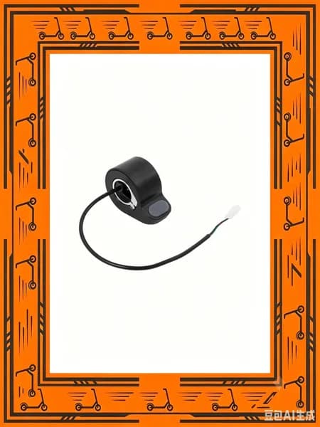 Электрический регулятор газа для Xiaomi 4 pro, ABS, черно-красный, 40г, 6.5*2.9см