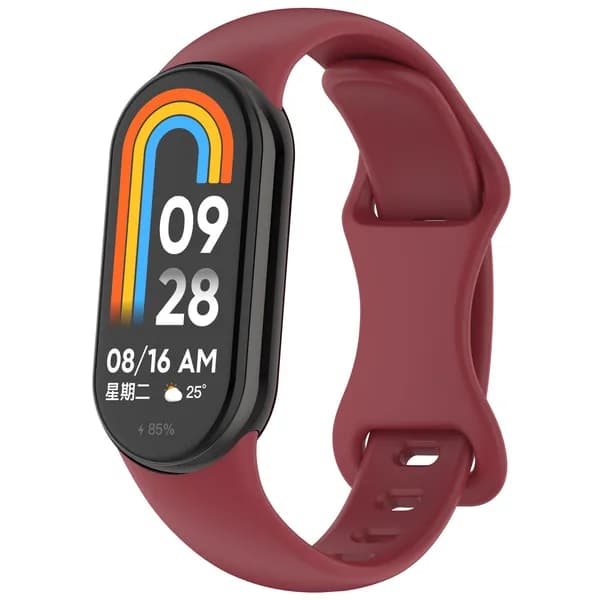 Двойная пряжка Силиконовый ремешок для Xiaomi Mi Band 10/9/8