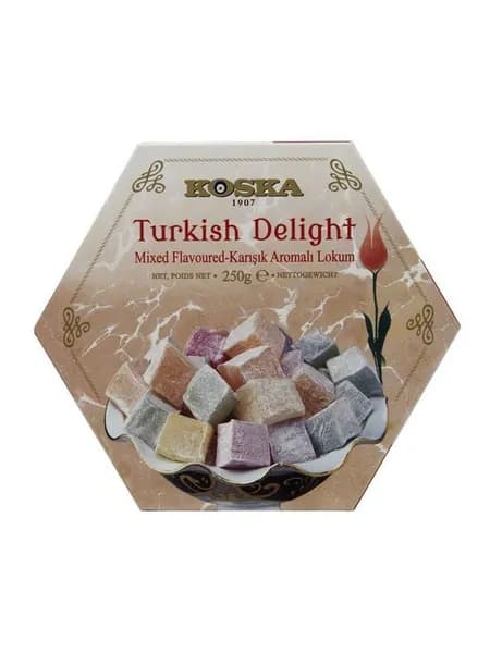 Рахат-лукум ассорти вкусов Koska, 250 г