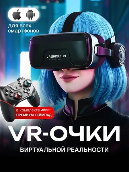 Очки виртуальной реальности / виар очки для игр с джойстиками