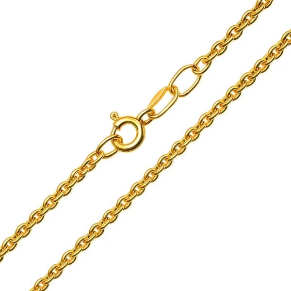 Браслет якорь плоский из красного золота 585 пробы 585GOLD