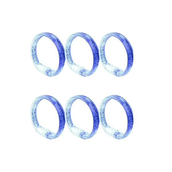 Светящиеся браслеты LED для вечеринок, Синий