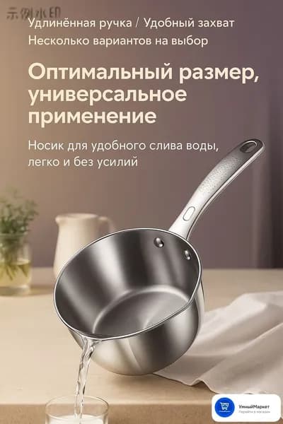 Бондарное изделие для бани Кружка для бани, 1.8 л
