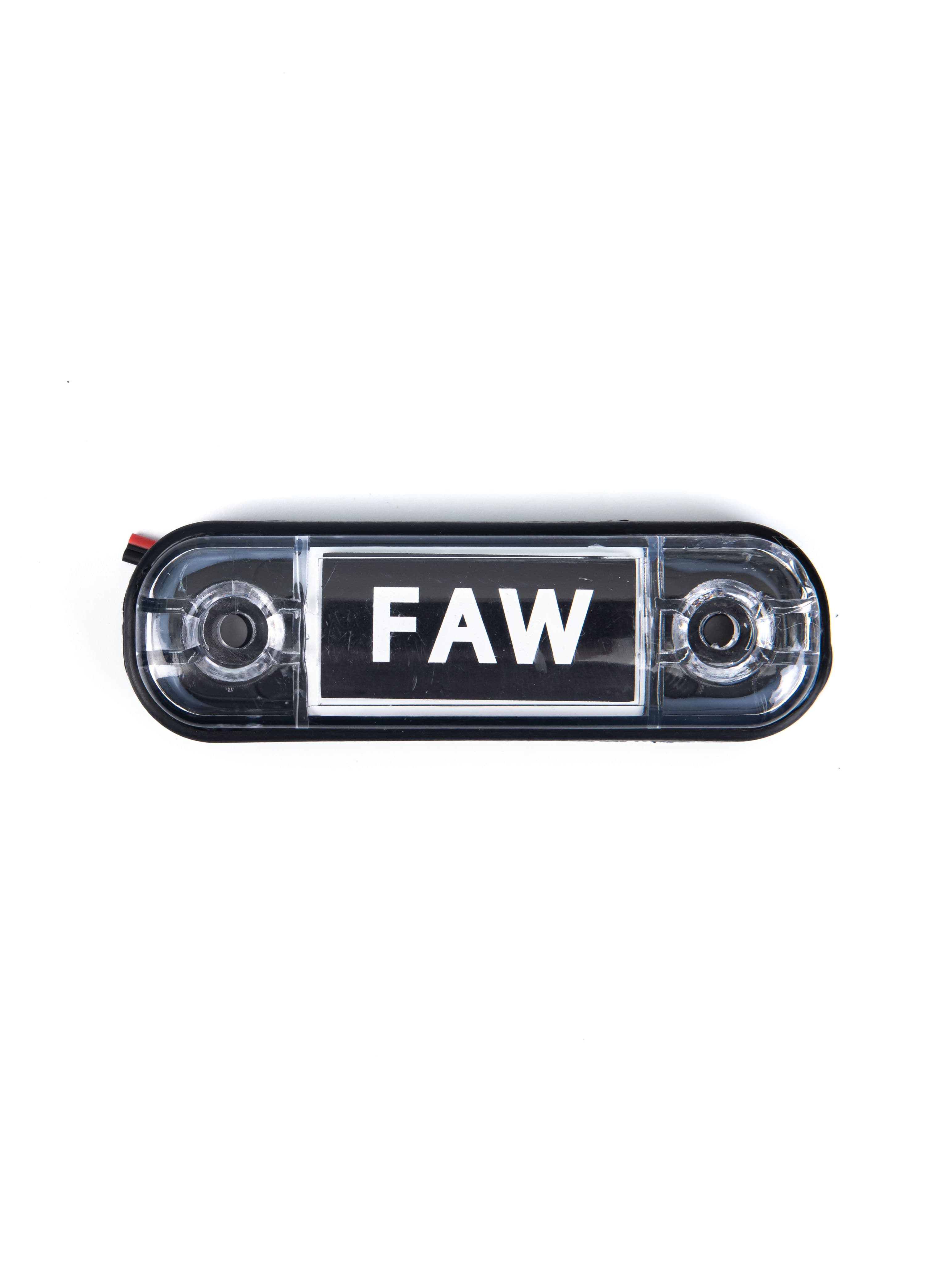 Габарит светодиодный 24В на грузовик FAW Белый MINI
