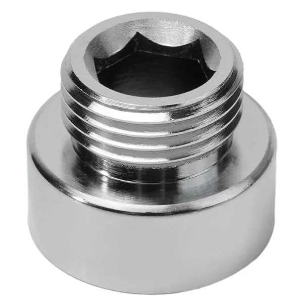 OZ-EVEA Переходник для Шланга для душа / Насадки 3/4 "Женский к 1/2" Мужскому для Хромированного Редуктора BSP