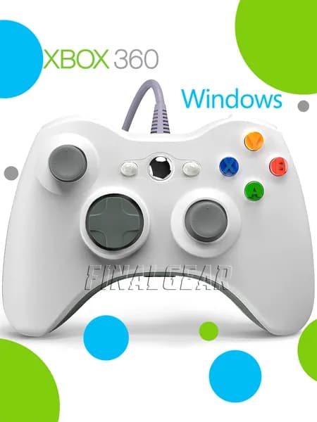 Геймпад для игровой приставки Xbox 360 и ПК (Windows) / Джойстик проводной