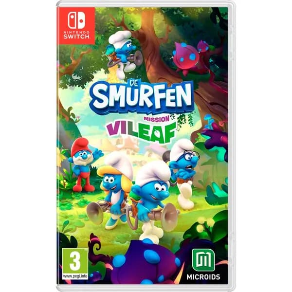 Игра The Smurfs: Операция Злолист (русские субтитры) для Nintendo Switch