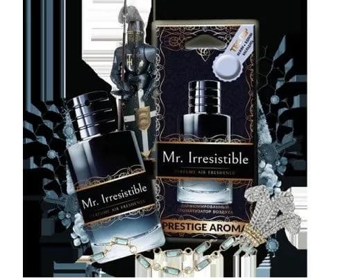 Освежитель (ароматизатор) подвесной Prestige Aroma парфюмированный элитный Mr. Irresistible