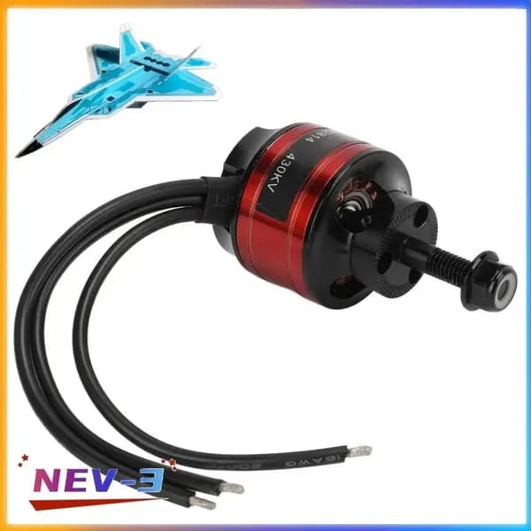 QA2814 430KV Бесщеточный мотор, высокая производительность, для радиоуправляемых летательных аппаратов с фиксированным крылом CW