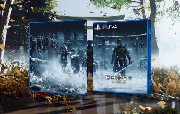 Ghost of Tsushima / Эксклюзивная Обложка для Кейса PS 4