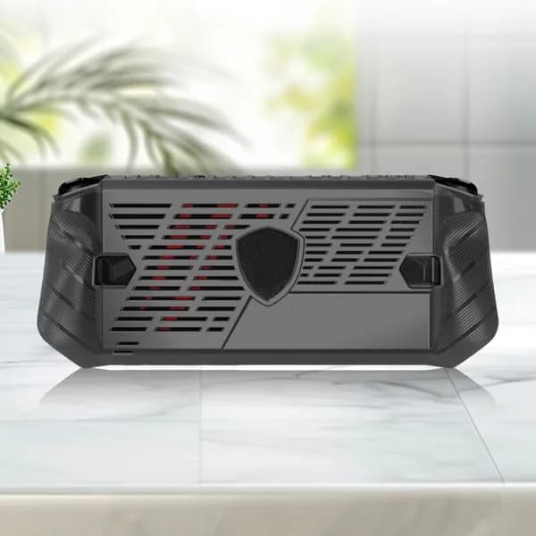 Прозрачный ТПУ-чехол для игровой консоли MSI Claw, черный