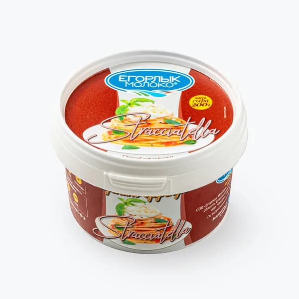 Сыр Егорлык молоко Страчателла, 200 г