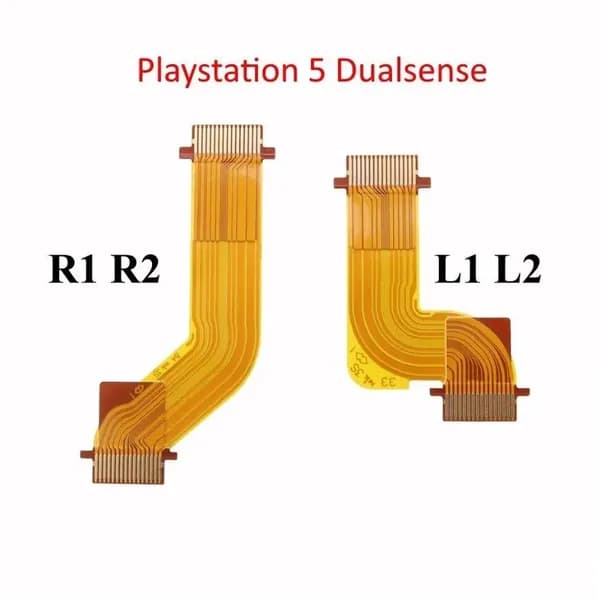 BDM-010 R1 R2 / L1 L2 для DualSense Шлейфы кнопок курков ревизия 1 для PS5 джойстика геймпада ревизия (Flex Ribbon Cable) 2 ШТ