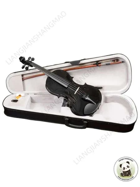 Китайская скрипка, размер скрипки 4/4, (полный комплект - футляр + смычок + канифоль)