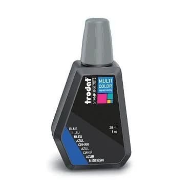 Штемпельная краска Trodat Multi Color, 28 мл, СИНИЙ цвет