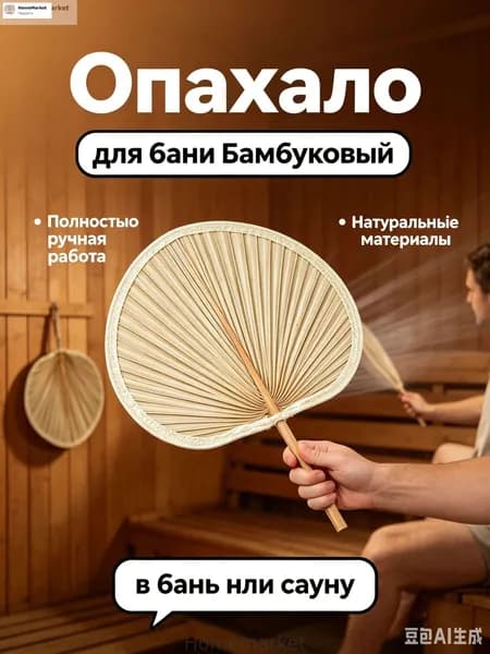 Опахало для бани 1 шт.