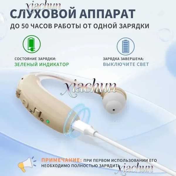 1 усилитель звука для слуховых аппаратов пожилых людей с функцией шумоподавления