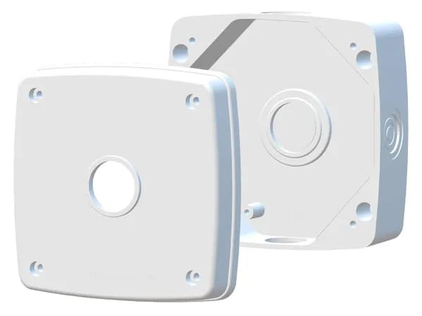 AltCam MK-1 монтажная коробка для камер видеонаблюдения, IP66, 140 140 66 мм, белая, нагрузка до 2,5 кг