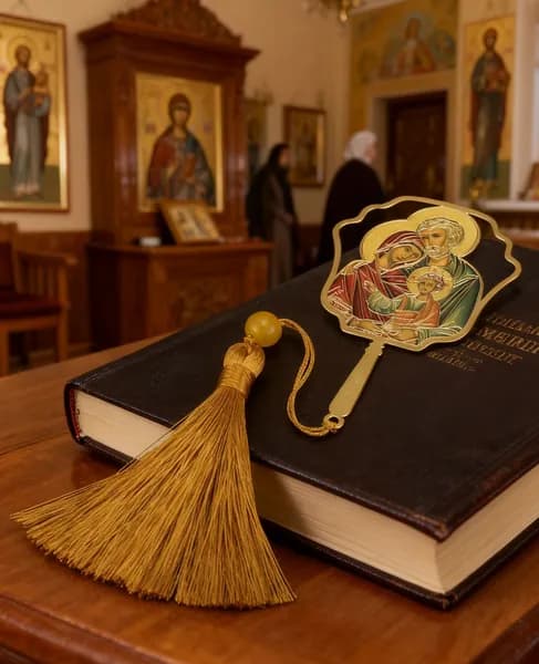 Металлическая закладка для икон Иисуса Христа, Девы Марии, Святого Иосифа, Святого семейства