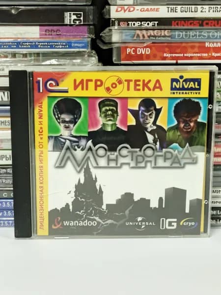 Видеоигра Монстроград 2002 PC CD