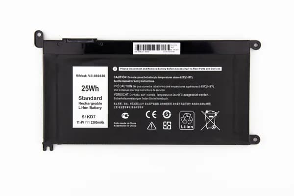 Аккумулятор для Dell 3180 3189 (11.4V 2200mAh) p/n: Y07HK 51KD7