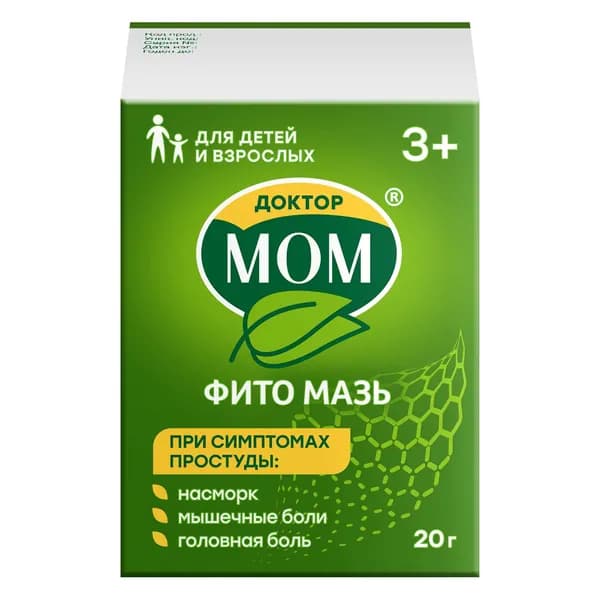 Доктор Мом Фито мазь для наружного применения 20г