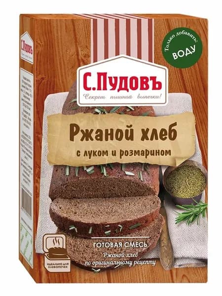 Готовая хлебная смесь Ржаной хлеб 500 г