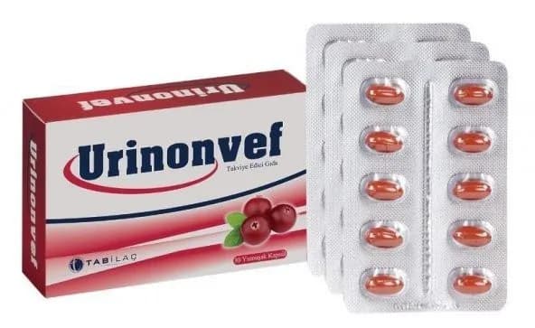 Tab Urinonvef 30 Softjel / подкрепление перед тренировкой