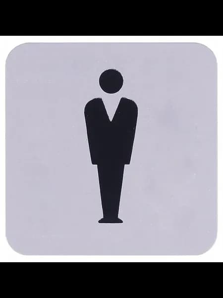 Табличка информационная Мужской туалет