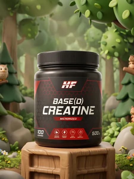 Креатин моногидрат микронизированный, BASE(D) CREATINE, порошок 500гр, 100 порций