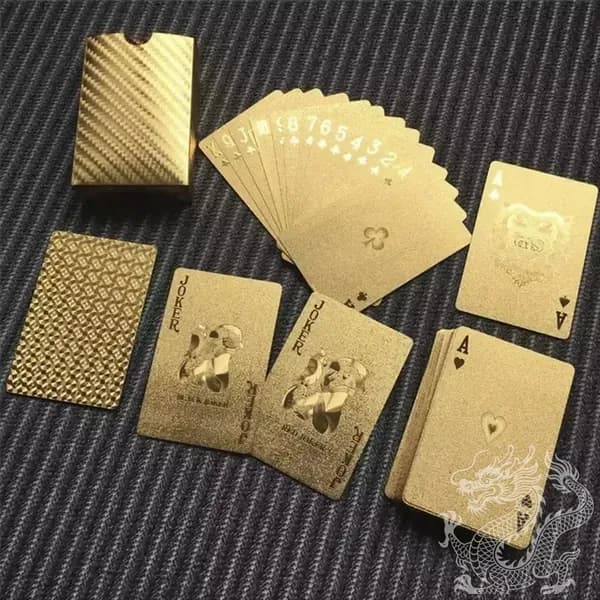 Карты Неоновые Игральные 54 Шт, / Подарочные Для Покера, Карточных Игр,водонепроница