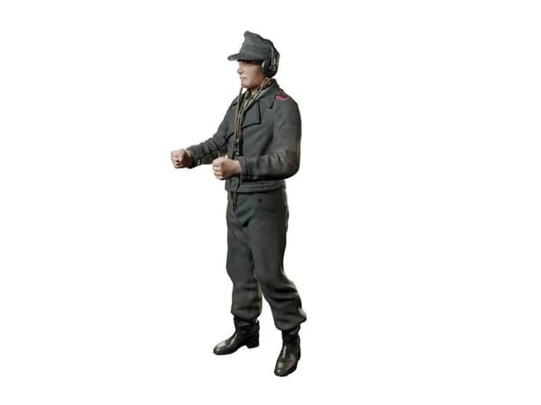 Фигура командира танка, Германия, лето 1943 г., поза 2. Масштаб 1:35