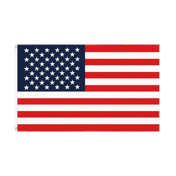 Флаг США из полиэстера, - 60 х 90 см