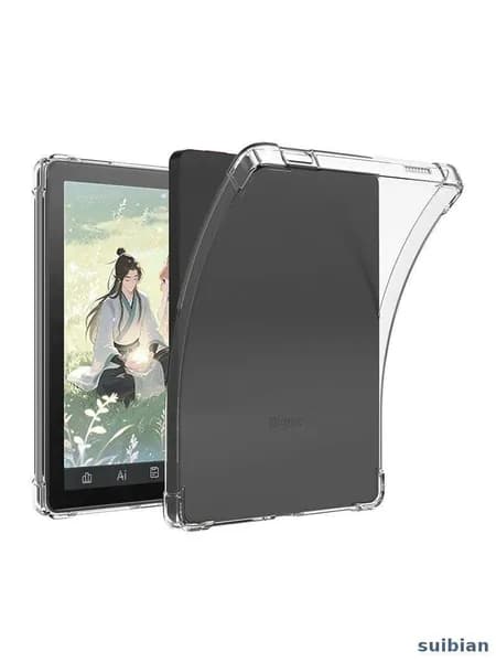 Защитная чехол для электронной книги Bigme B6, 6 дюймов, прозрачный TPU-мягкий чехол с амортизацией от падений