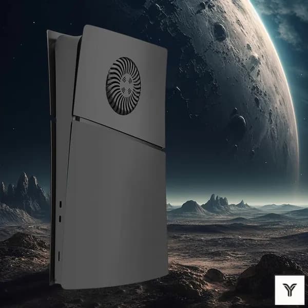 Сменный корпус с лицевой панелью с вентиляционными отверстиями для PS5 Slim Digital/Disc Edition
