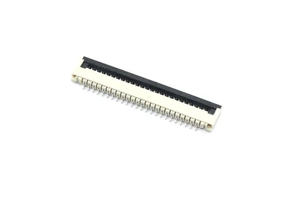 Разъем FPC Flip-Lock 1010-24RLGF 24 pin высота 1мм шаг 1мм