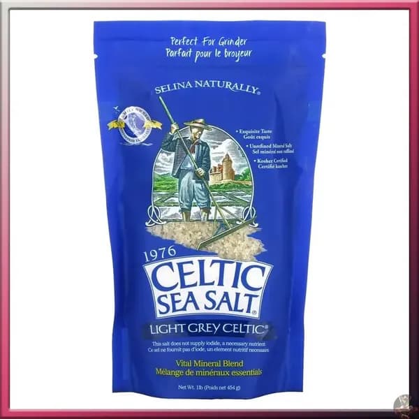 Celtic Sea Salt, Light Grey Celtic, Кельтская соль / смесь основных минералов, серый, 454 гр, средний помол