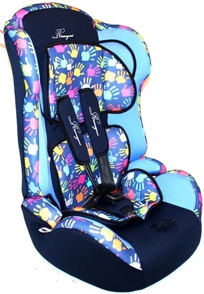 Автокресло Ramazoni RM513 (Premium, blue palms) со вкладышем
