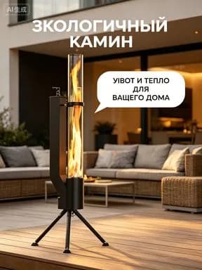 Биокамин Напольная установка