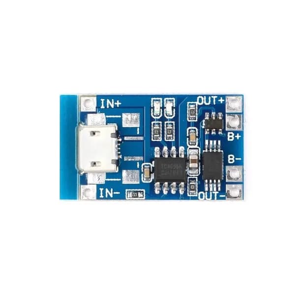 10 шт. для зарядного модуля с защитой аккумулятора 18650 5 В Micro-USB 1A плата зарядки