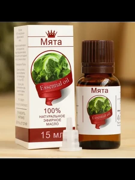 Свежесть и здоровье мятное эфирное масло 15 мл
