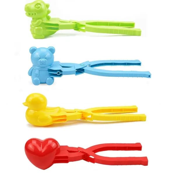 4 шт Детские зимние игрушки для игры в снежки на открытом воздухе