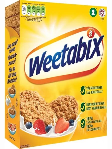 Weetabix Original 430 Grams - Цельнозерновой, богатый витаминами и питательными веществами завтрак