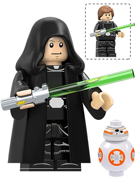 Фигурка Star Wars Звёздные Войны, Люк Скайуокер, конструктор