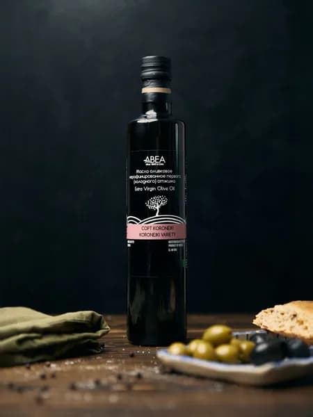 Оливковое масло "ABEA Koroneiki" extra virgin, 500мл, в стеклянной бутылке