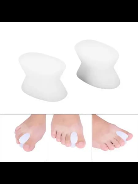 3D силиконовые разделители пальцев для коррекции Hallux (S)