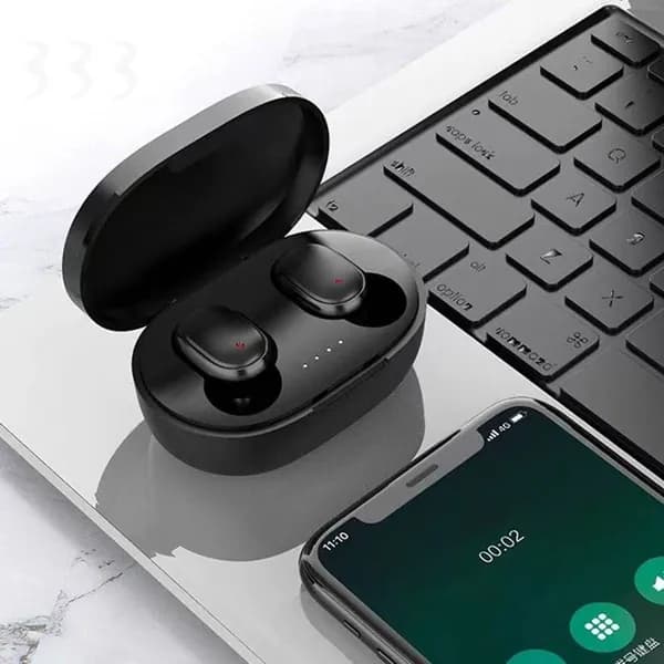 Наушники беспроводные с микрофоном, Bluetooth, USB, черный