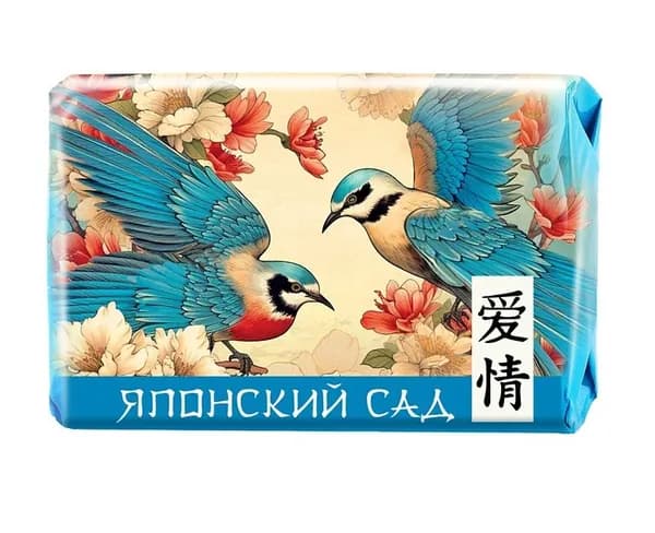 Невская косметика мыло Японcкий сад Любовь и чистота 90г